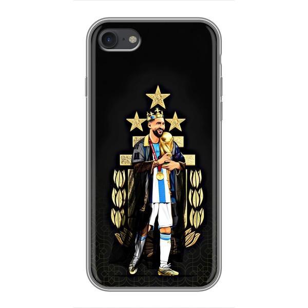 Чехлы для iPhone 6 / 6s (Leo чемпион) (AlphaPrint) – Месси Король