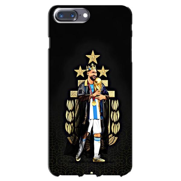 Чехлы для iPhone 7 Plus (Leo чемпион) (AlphaPrint) – Месси Король