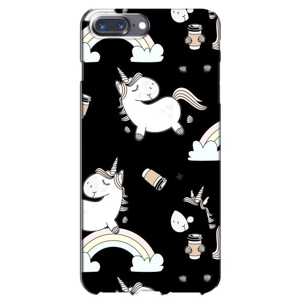 Чохол Unicorn на iPhone 7 Plus – Єдинорог з кавою