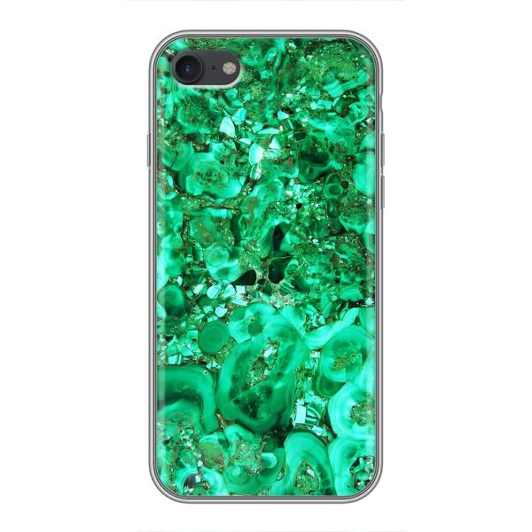 Мраморный чехол на iPhone 7 (VPrint) – Салатный Мрамор