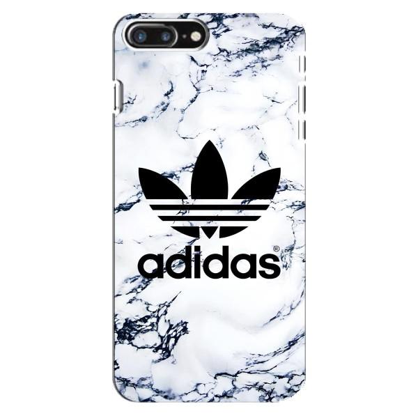 Чехлы Адидас для iPhone 8 Plus (AlphaPrint) – Адидас на мраморе