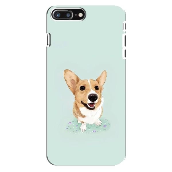 Чехлы с собаками для iPhone 8 Plus (VPrint) – Корги