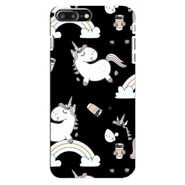 Чохол Unicorn на iPhone 8 Plus – Єдинорог з кавою
