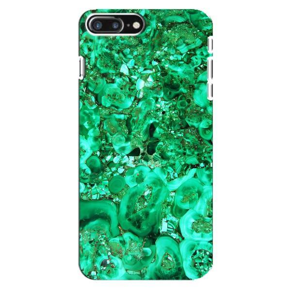 Мраморный чехол на iPhone 8 Plus (VPrint) – Салатный Мрамор