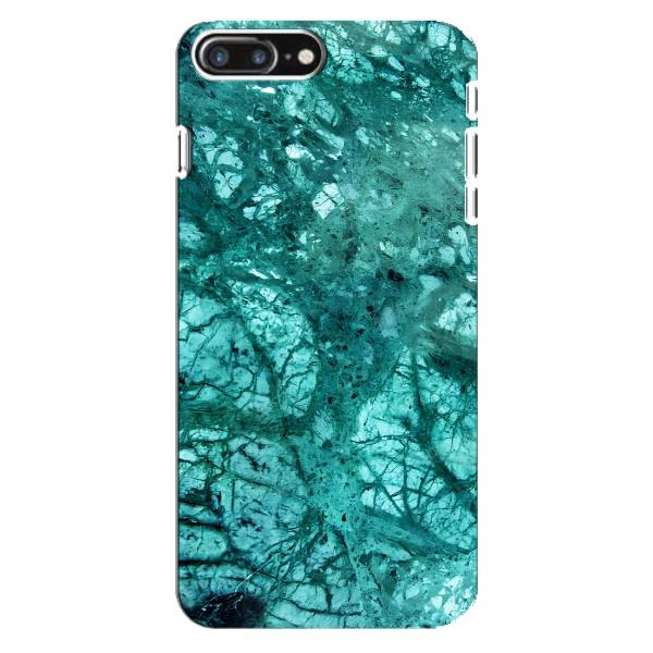 Мраморный чехол на iPhone 8 Plus (VPrint) – Зеленый мрамор