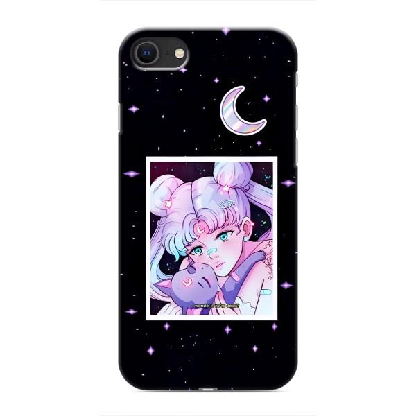 Чехлы Персонажи Аниме Наруто для iPhone SE (2020) (AlphaPrint) – Сейлор Мун