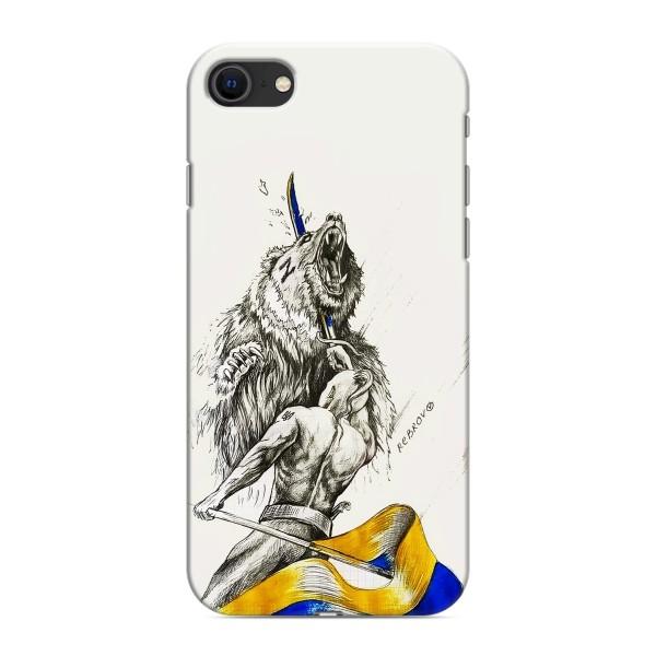 Чехлы Доброго вечора, ми за України для Айфон СЕ (2020) (AlphaPrint) – Победа