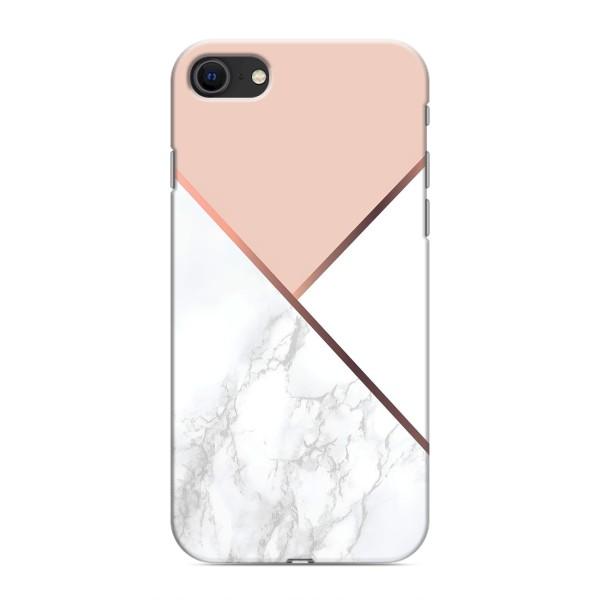 Мраморный чехол на iPhone SE (2020) (VPrint) – Тройной мрамор