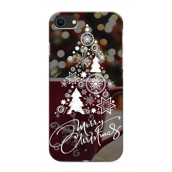 Різдвяні Чохли для iPhone SE (2020) (VPrint) – Ялинка яскрава