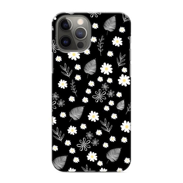 Чехлы с тематикой "ЦВЕТЫ" на iPhone 11 Pro Max – цветение на чорном