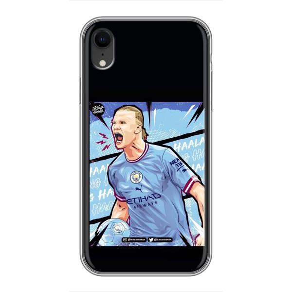 Чехлы с футболистом Ерлинг Холанд для iPhone Xr (AlphaPrint) – гол Эрлинг Холланд