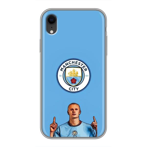 Чехлы с футболистом Ерлинг Холанд для iPhone Xr (AlphaPrint) – Холанд Манчестер Сити