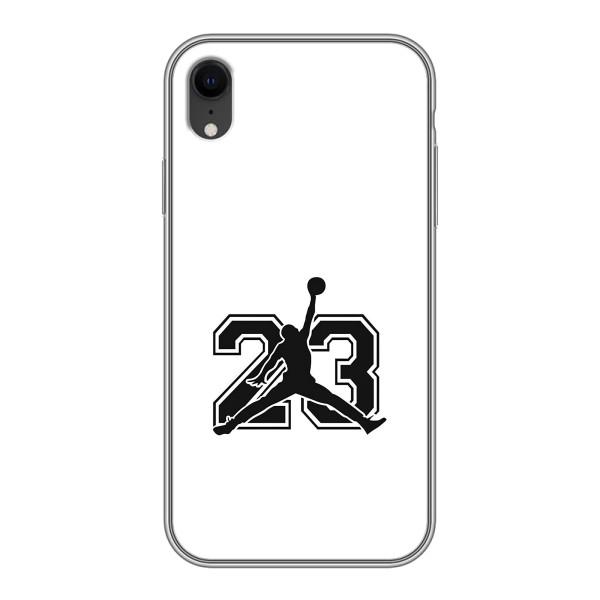 Чехлы для iPhone Xr - с картинкой JORDAN (AlphaPrint) – Jordan 23