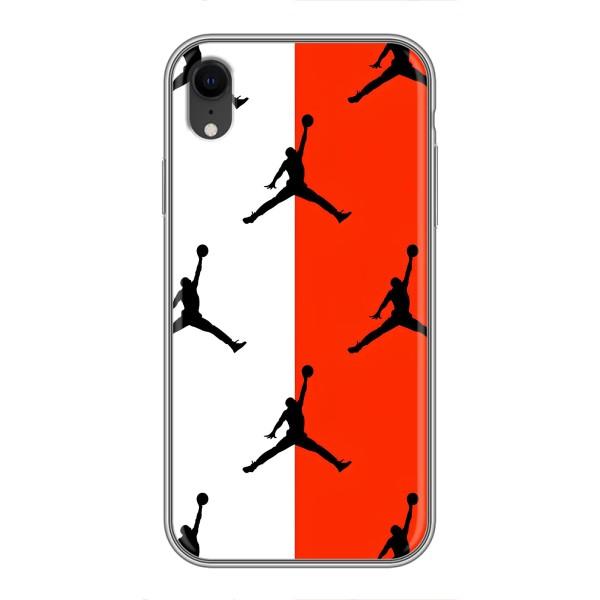 Чехлы для iPhone Xr - с картинкой JORDAN (AlphaPrint) – Лого Джордан