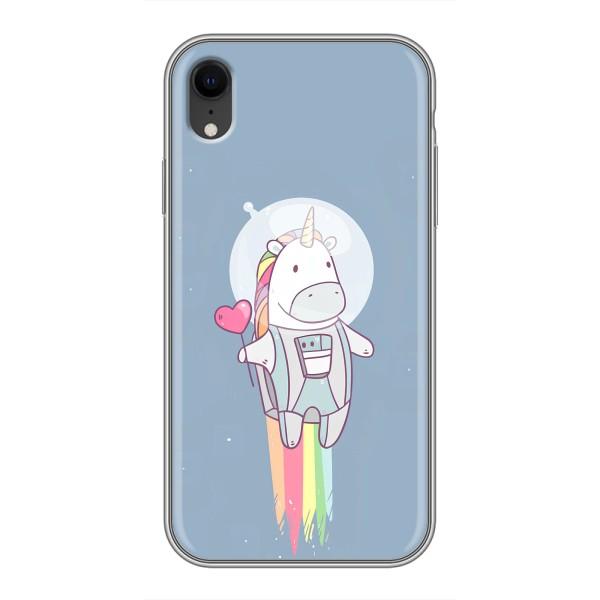 Чохол Unicorn на iPhone Xr – Єдинорог космонавт