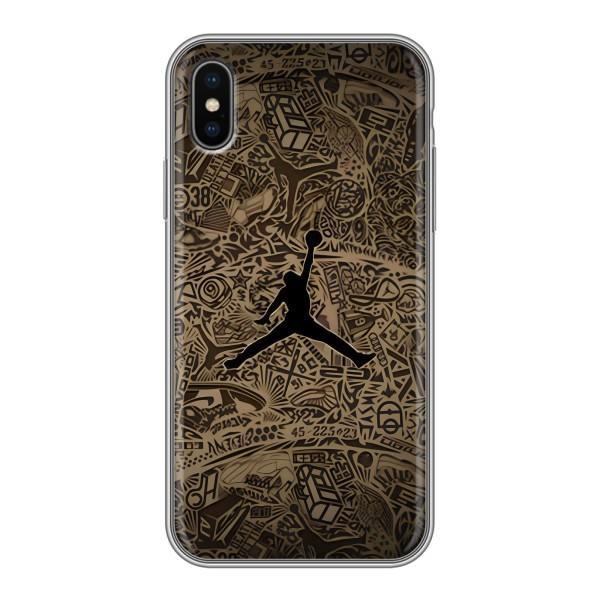 Чохли для iPhone Xs Max - з картинкою JORDAN (AlphaPrint) – Logo Jordan