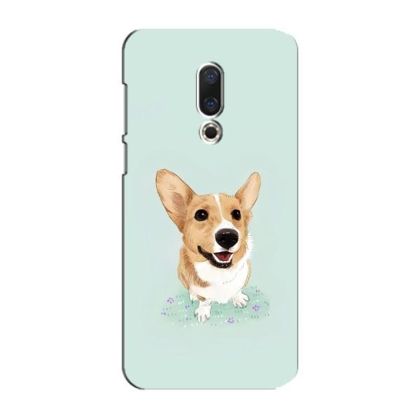 Чохли з собаками для Meizu 15 Plus (VPrint) – Коргі