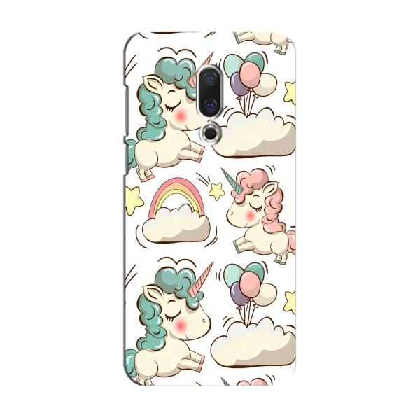 Чехол для Мейзу 15 - (Единорожки - Новинки) (AlphaPrint) – Единорожки