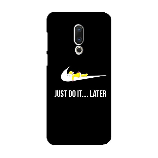 Чохол з логтипом Найк на Meizu 15 – Nike just do it