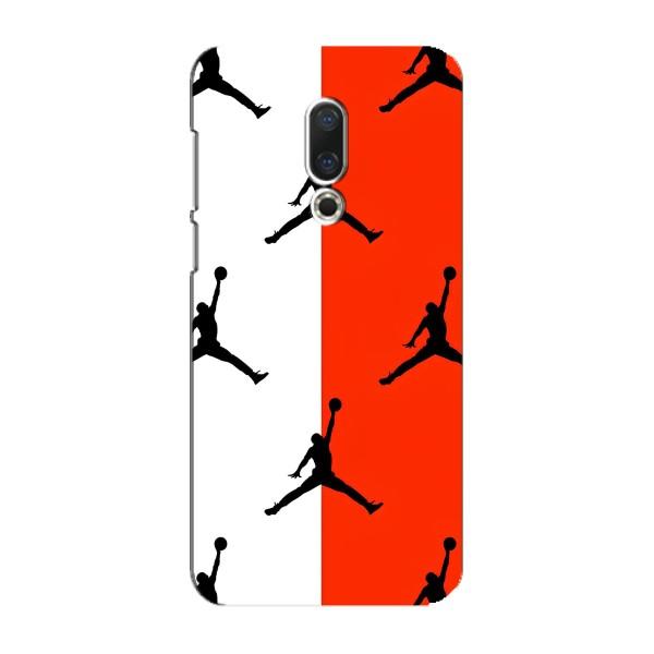 Чехлы для Meizu 16 Plus - с картинкой JORDAN (AlphaPrint) – Лого Джордан