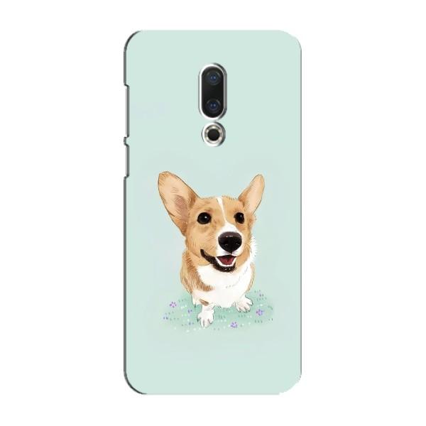 Чохли з собаками для Meizu 16 Plus (VPrint) – Коргі