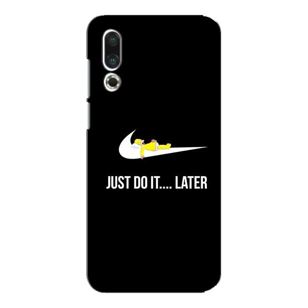 Чохол з логтипом Найк на Meizu 16s – Nike just do it