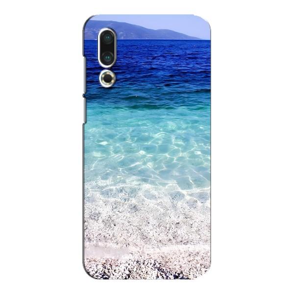 Силіконовий чохол з КАРТИНКАМИ літо для Meizu 16s (AlphaPrint) – Море