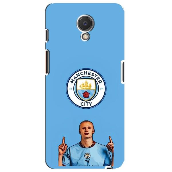 Чехлы с футболистом Ерлинг Холанд для Meizu M6s (AlphaPrint) – Холанд Манчестер Сити