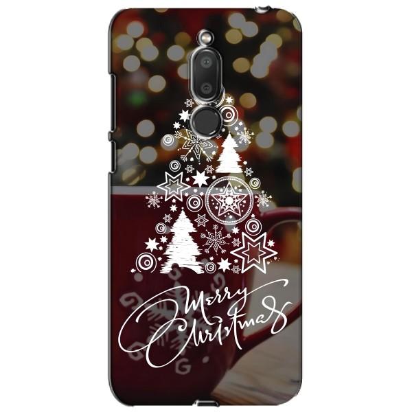 Рождественские Чехлы для Meizu M6T, Meilan 6T (VPrint) – Елочка узорная