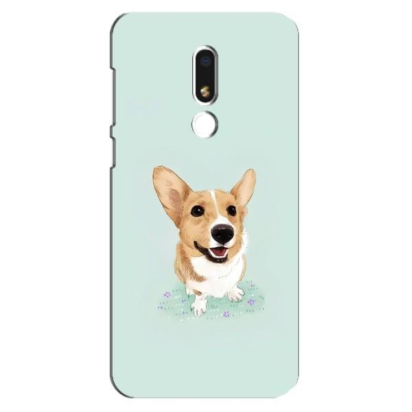 Чохли з собаками для Meizu M8 Lite (VPrint) – Коргі