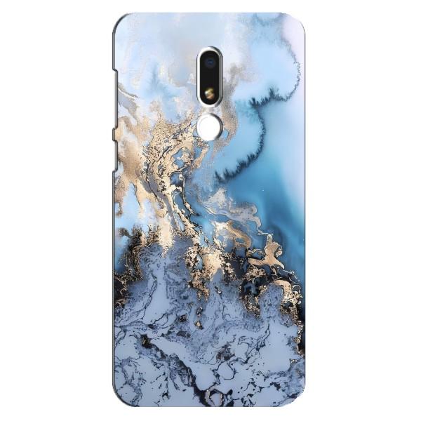 Мраморный чехол на Meizu M8 Lite (VPrint) – Нежный мрамор