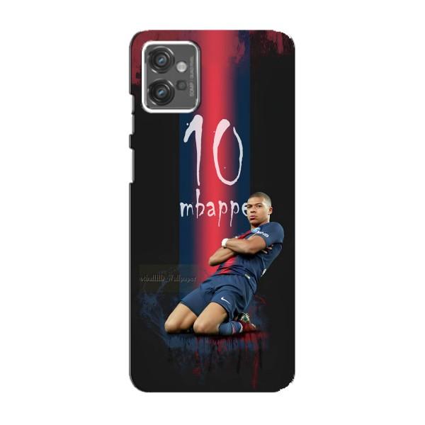 Чехол (TPU) с Футболистом на Motorola MOTO G32 – MBAPPE 10