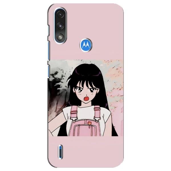 Чехол с персонажами АНИМЕ на Motorola E7 Power – Сейлор Марс