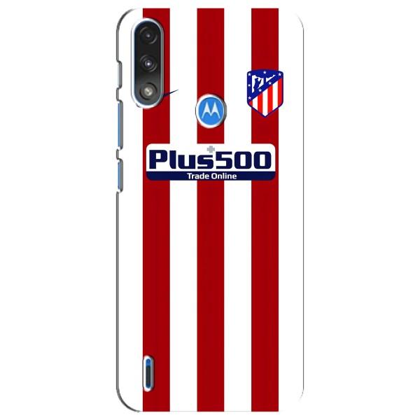 Чохли для Motorola E7 Power (VPrint) - Футбольні клуби – Atletico