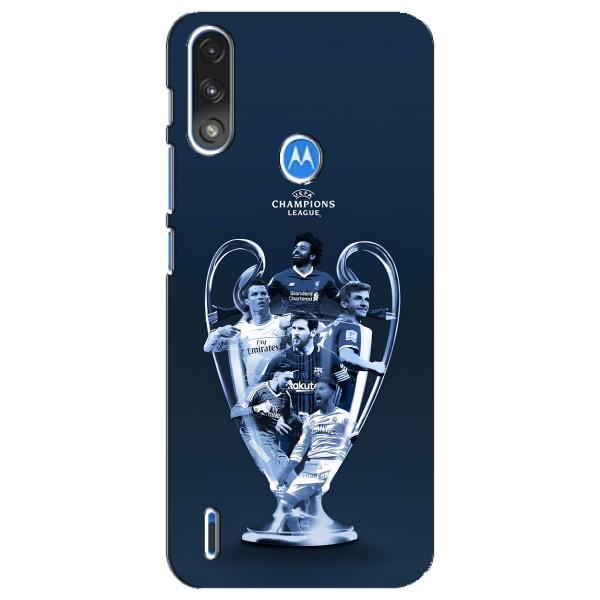Чохли для Motorola E7 Power (VPrint) - Футбольні клуби – Кубок ЛЧ