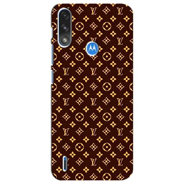 Чехлы Луи Витон для Motorola E7 Power (AlphaPrint - LOUIS VUITTON) – лого LOUIS VUITTON