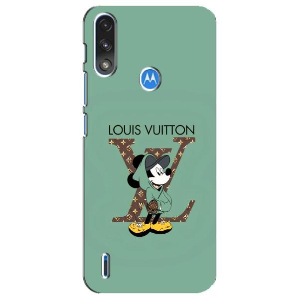 Чехлы Луи Витон для Motorola E7 Power (AlphaPrint - LOUIS VUITTON) – Микки Маус LV