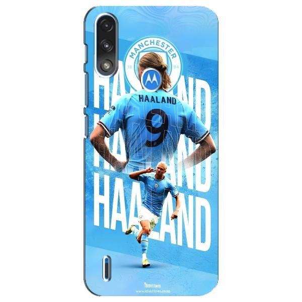 Чехлы с футболистом Ерлинг Холанд для Motorola E7 Power (AlphaPrint) – Erling Haaland