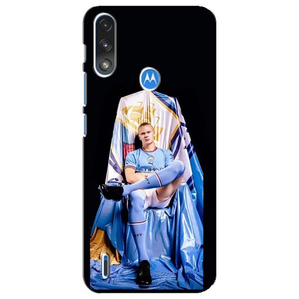 Чехлы с футболистом Ерлинг Холанд для Motorola E7 Power (AlphaPrint) – футболист Холанн