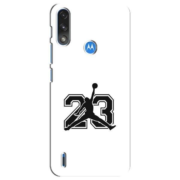 Чохли для Motorola E7 Power - з картинкою JORDAN (AlphaPrint) – Jordan 23