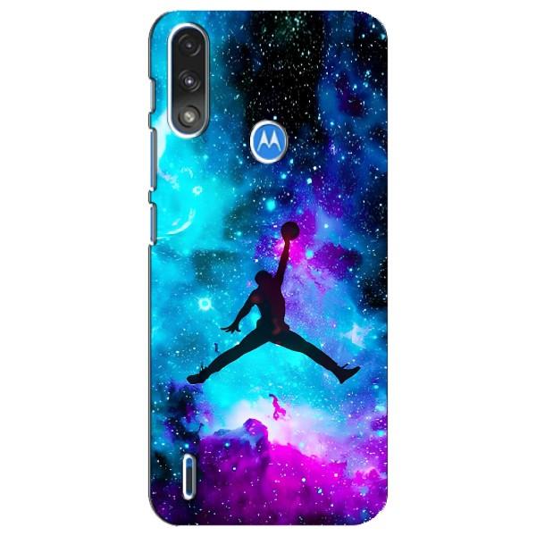Чохли для Motorola E7 Power - з картинкою JORDAN (AlphaPrint) – Яскравий Джордан