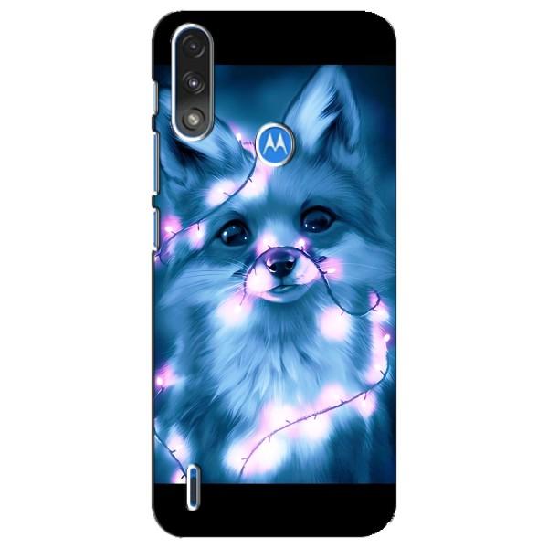 Чохли з картинкою Лисичка для Motorola E7 Power (VPrint) – Яскрава лисичка