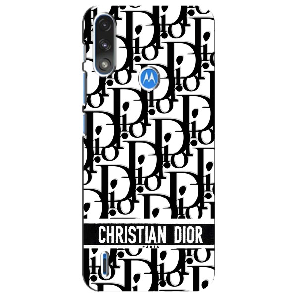 Чохол (Dior, Prada, YSL, Chanel) для Motorola E7 Power – Christian Dior