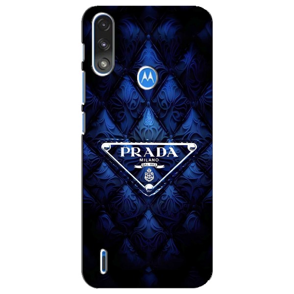 Чохол (Dior, Prada, YSL, Chanel) для Motorola E7 Power – Прада