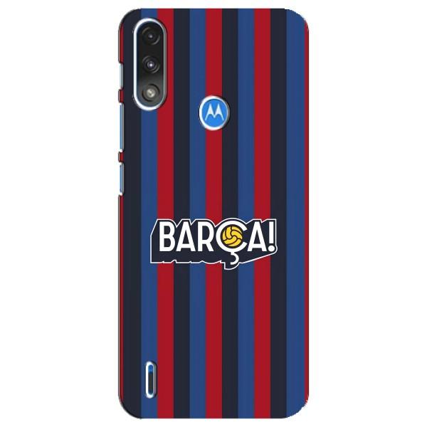 Чехол для Motorola E7 Power (Барселона) – BARCA