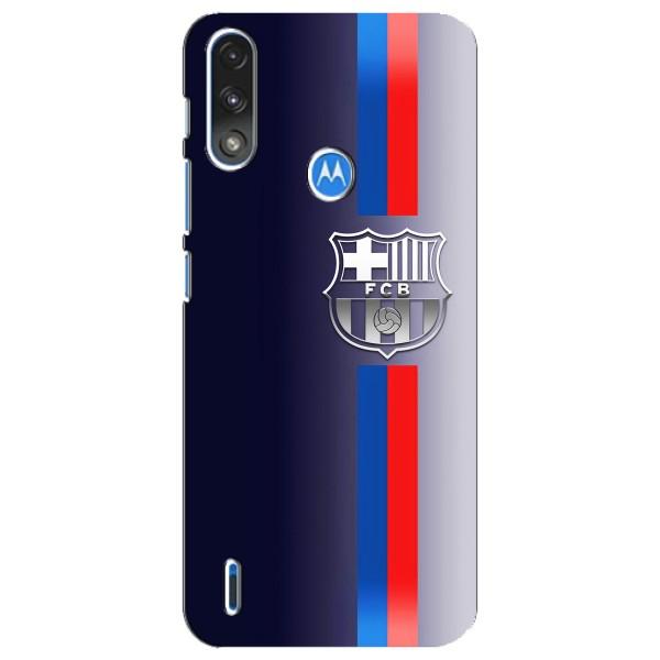Чехол для Motorola E7 Power (Барселона) – Barsa
