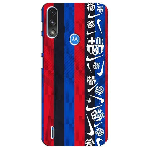 Чехол для Motorola E7 Power (Барселона) – Фанат Барсы