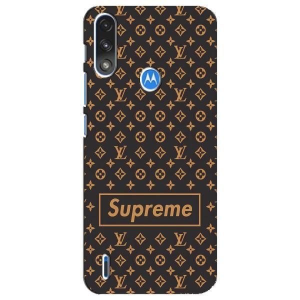 Чехол для Motorola E7 Power с картинкой Supreme (AlphaPrint)