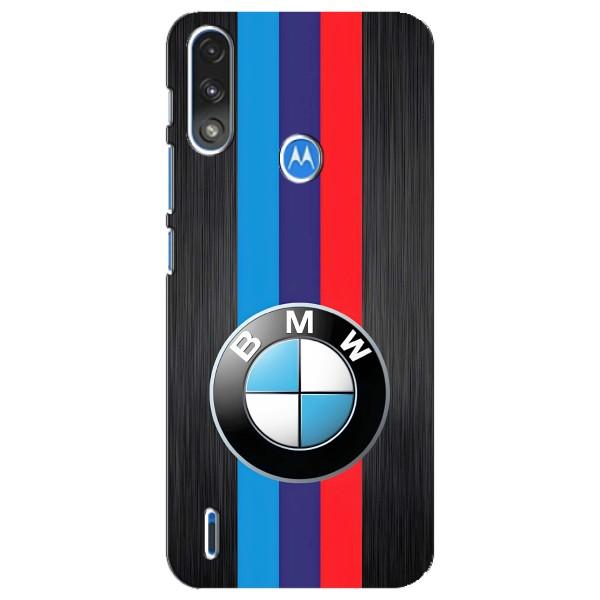 Чохол для Моторола Е7 Павер - з принтом БМВ (AlphaPrint) – Лого BMW