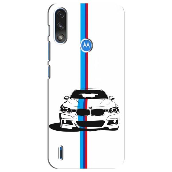 Чохол для Моторола Е7 Павер - з принтом БМВ (AlphaPrint) – Машина БМВ